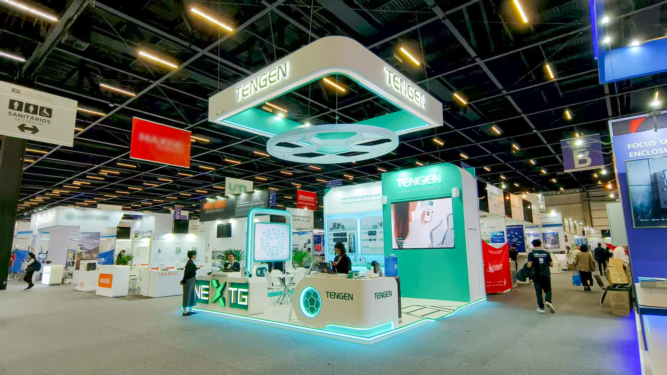 闪耀拉美丨ng28娱乐注册入口亮相FIEE巴西国际电力展